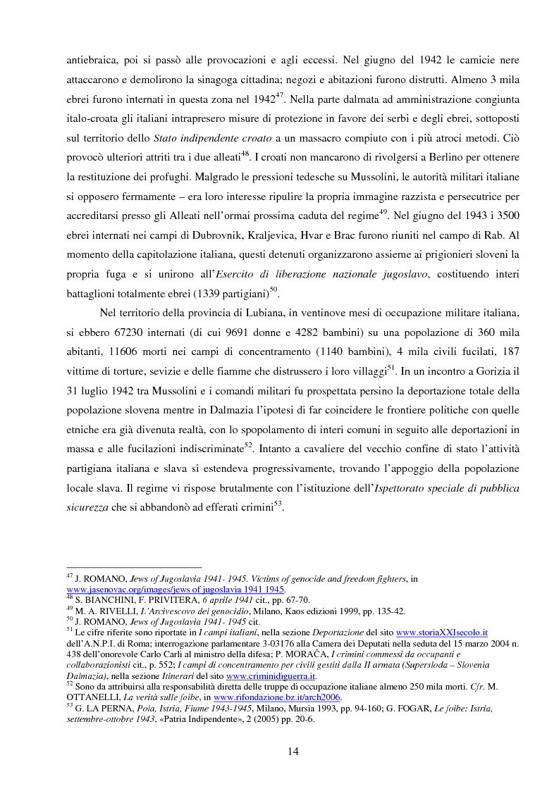 Anteprima della tesi: La Jugoslavia dal 1941 al 2000: tra esodi, scontri etnici e movimenti di popolazione, Pagina 11