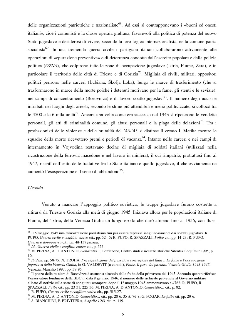 Anteprima della tesi: La Jugoslavia dal 1941 al 2000: tra esodi, scontri etnici e movimenti di popolazione, Pagina 15