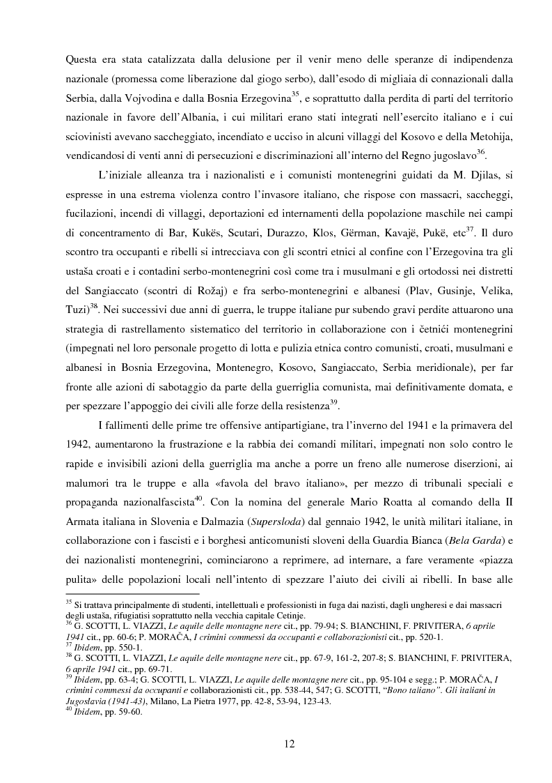 Anteprima della tesi: La Jugoslavia dal 1941 al 2000: tra esodi, scontri etnici e movimenti di popolazione, Pagina 9