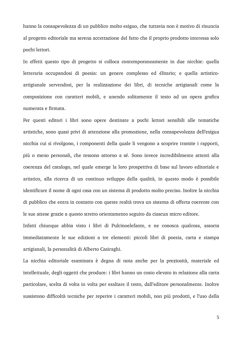 Anteprima della tesi: Specificità e posizionamento di editori di nicchia, Pagina 3