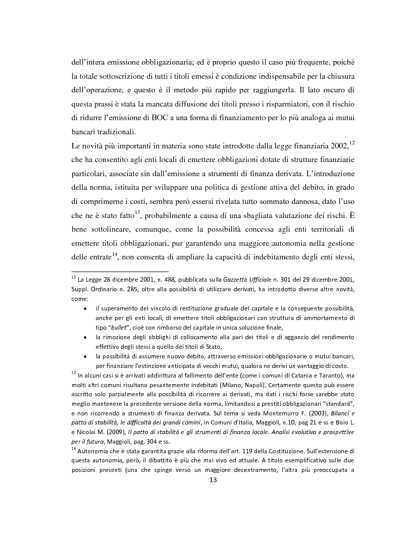 Anteprima della tesi: Il project financing come strumento di sviluppo del partenariato pubblico privato, Pagina 10