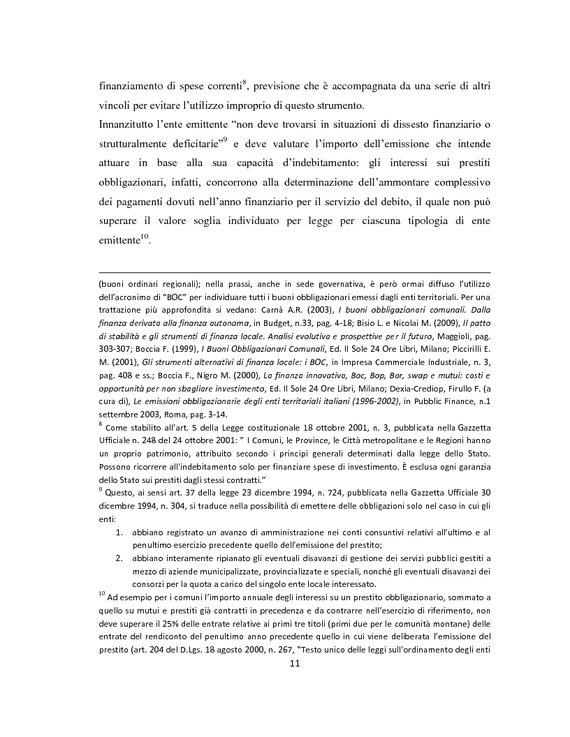 Anteprima della tesi: Il project financing come strumento di sviluppo del partenariato pubblico privato, Pagina 8