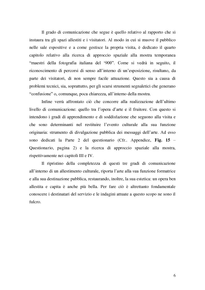 Anteprima della tesi: Il Pubblico del Castello dei Pico. Indagine sui Visitatori del Centro Espositivo della Mirandola, Pagina 3