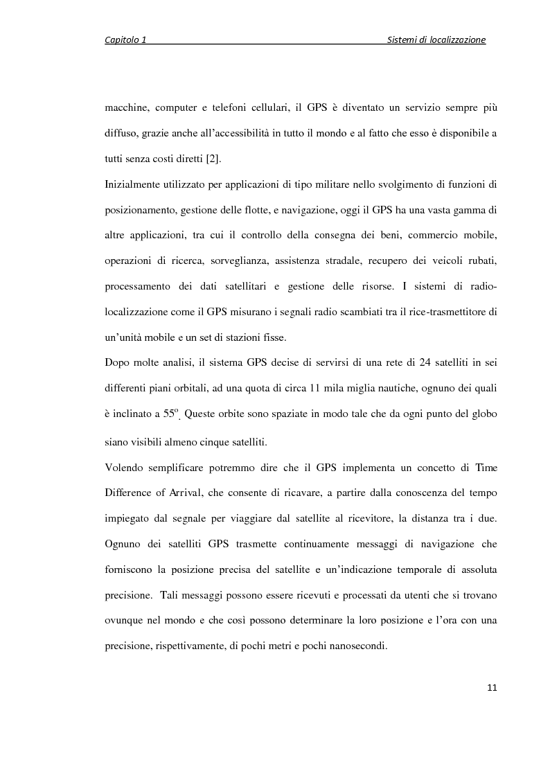 Anteprima della tesi: Localizzazione wireless in ambienti indoor per assistenza al parcheggio. Architettura di servizio e caratterizzazione statistica dell’ambiente elettromagnetico., Pagina 12