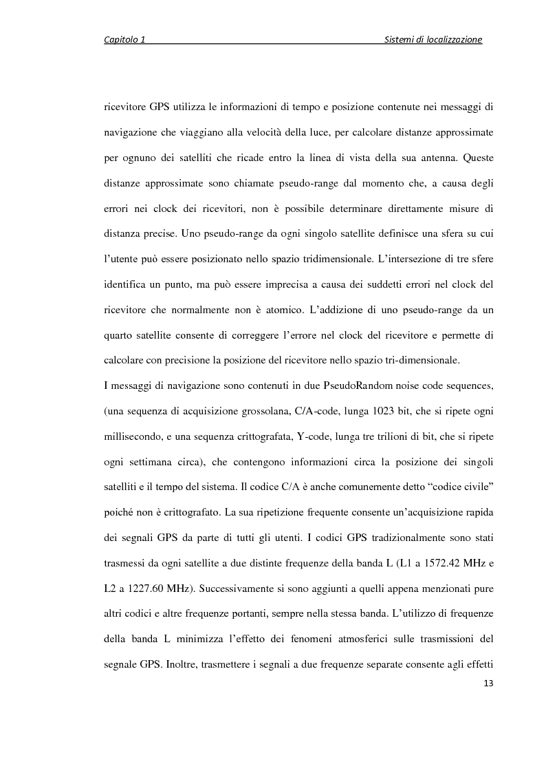 Anteprima della tesi: Localizzazione wireless in ambienti indoor per assistenza al parcheggio. Architettura di servizio e caratterizzazione statistica dell’ambiente elettromagnetico., Pagina 14