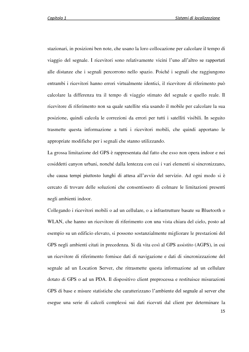 Anteprima della tesi: Localizzazione wireless in ambienti indoor per assistenza al parcheggio. Architettura di servizio e caratterizzazione statistica dell’ambiente elettromagnetico., Pagina 16