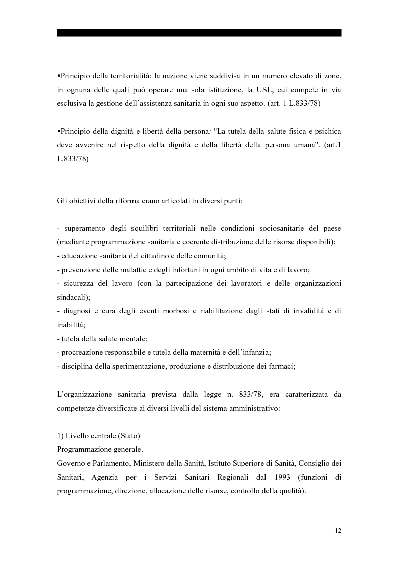 Anteprima della tesi: I servizi sociali: caratteri e profilo giuridico, Pagina 9