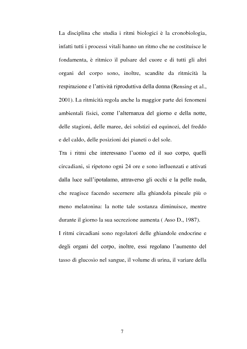 Anteprima della tesi: Ritmi ultradiani e attenzione sostenuta in compiti in modalità visiva, Pagina 4