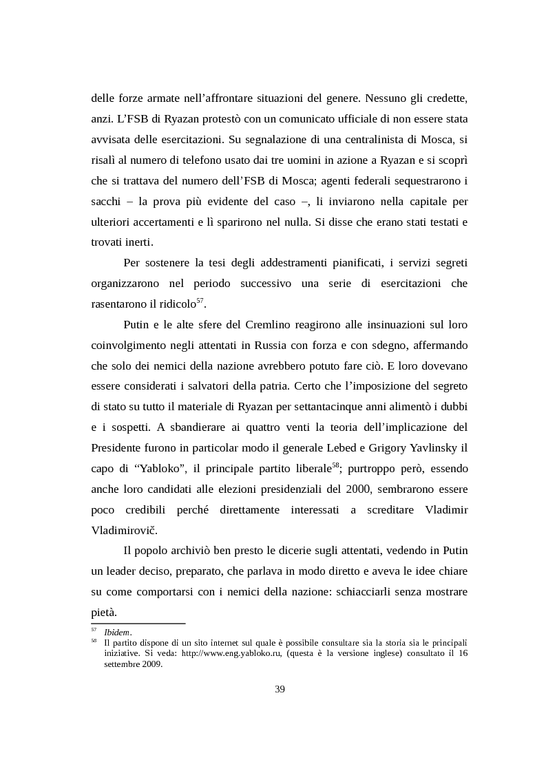 Anteprima della tesi: La Russia di Putin attraverso la stampa italiana (2000 - 2007), Pagina 10