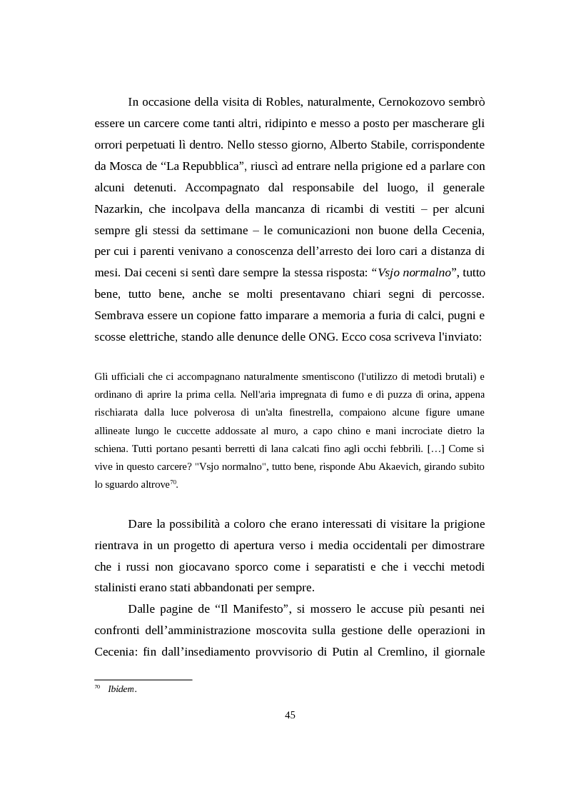 Anteprima della tesi: La Russia di Putin attraverso la stampa italiana (2000 - 2007), Pagina 16