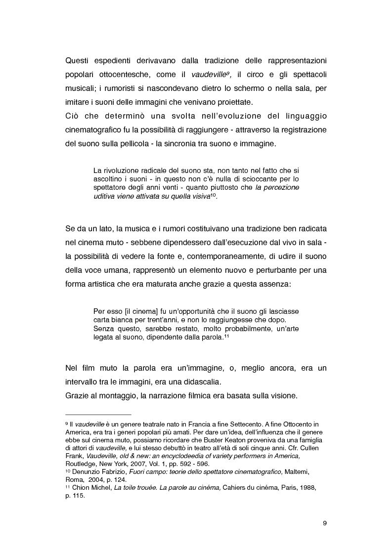 Anteprima della tesi: Il rumore nei film di Roman Polanski, Pagina 3
