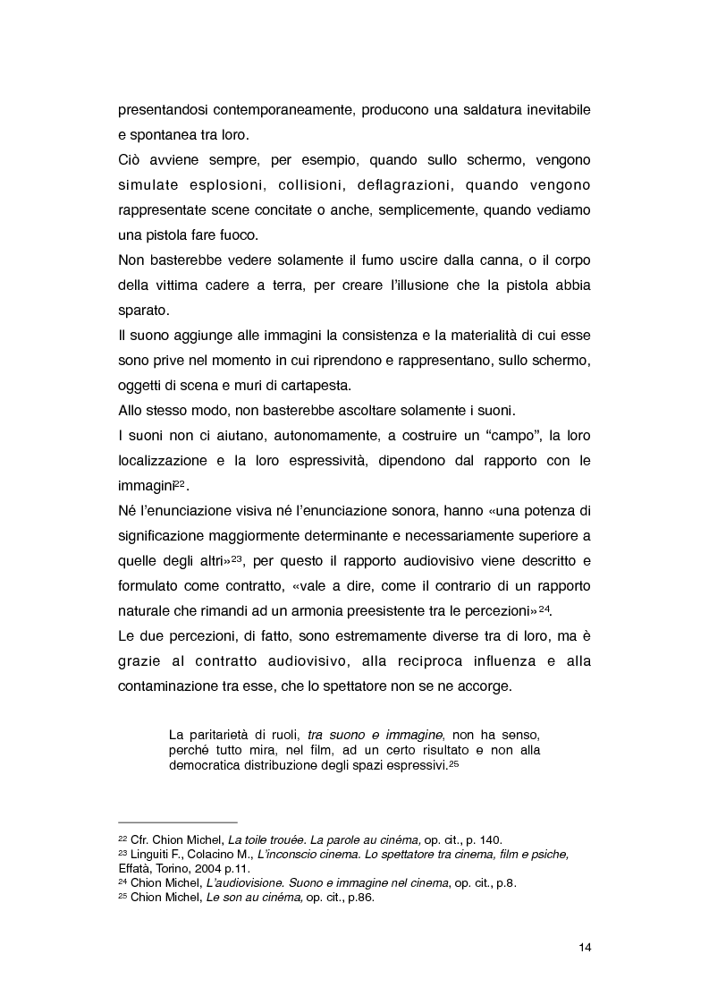 Anteprima della tesi: Il rumore nei film di Roman Polanski, Pagina 8
