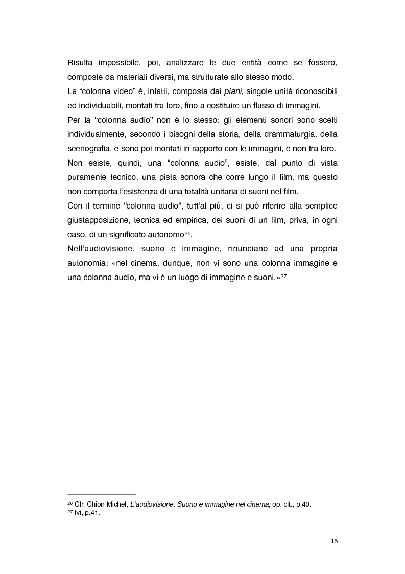 Anteprima della tesi: Il rumore nei film di Roman Polanski, Pagina 9