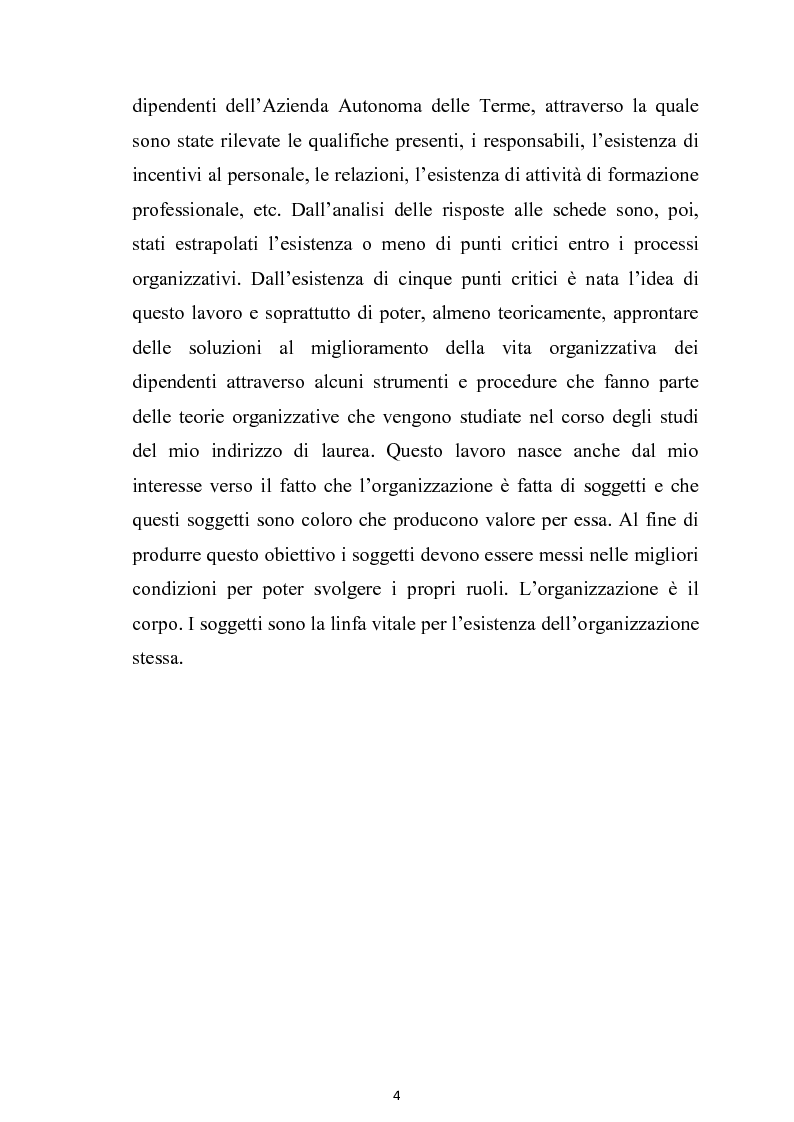 Anteprima della tesi: La gestione delle risorse umane nell'azienda autonoma delle Terme di Sciacca, Pagina 3