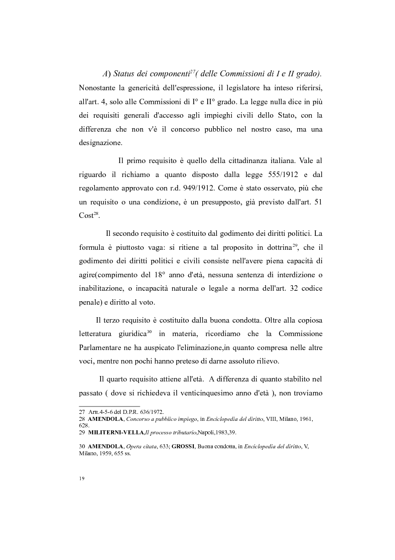 Anteprima della tesi: Il processo tributario: in particolare il Giudice Tributario., Pagina 15
