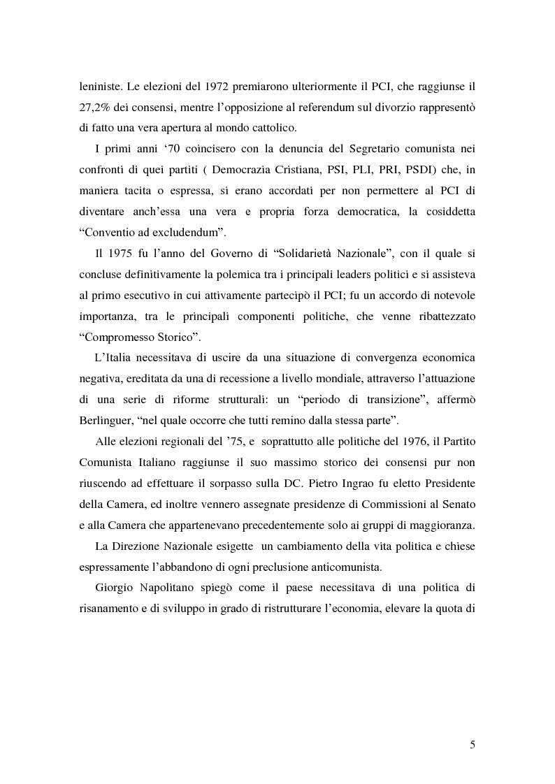 Anteprima della tesi: La Genesi del Partito Democratico, Pagina 6