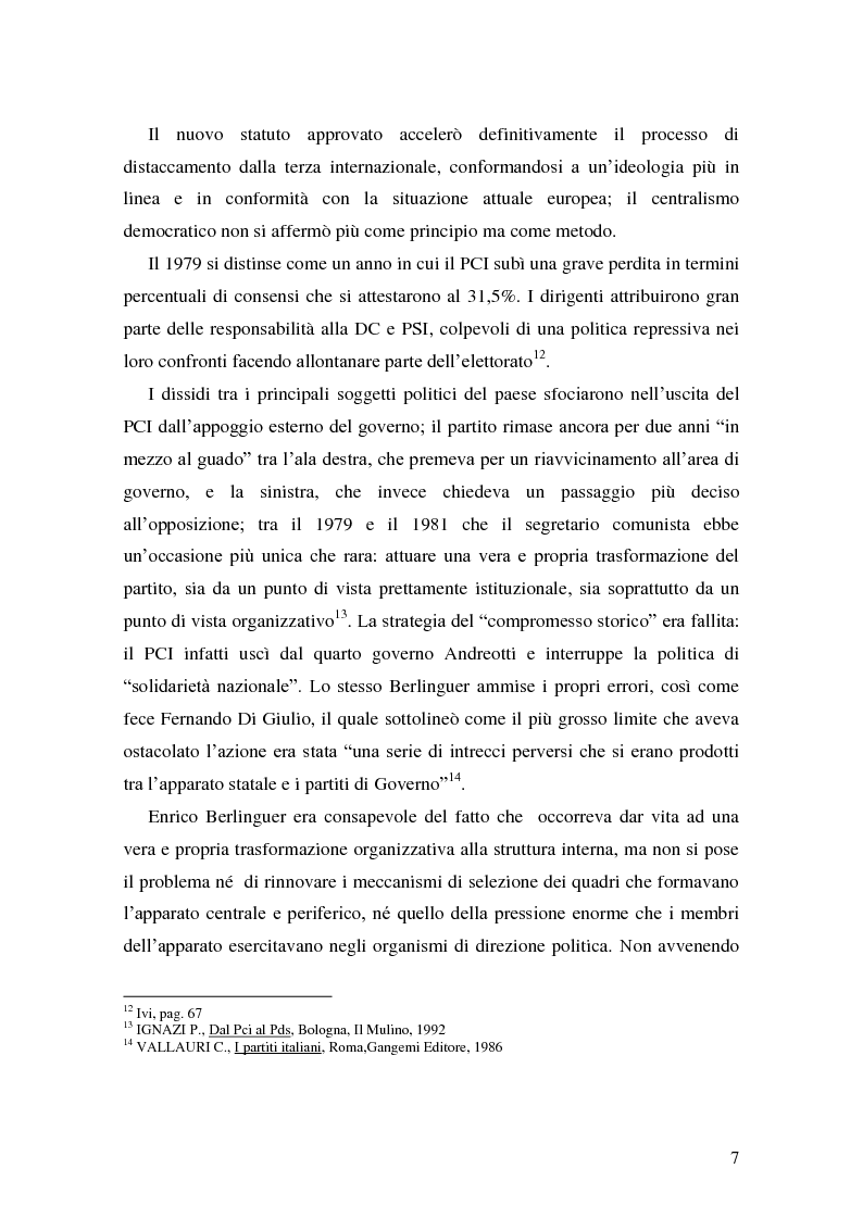 Anteprima della tesi: La Genesi del Partito Democratico, Pagina 8