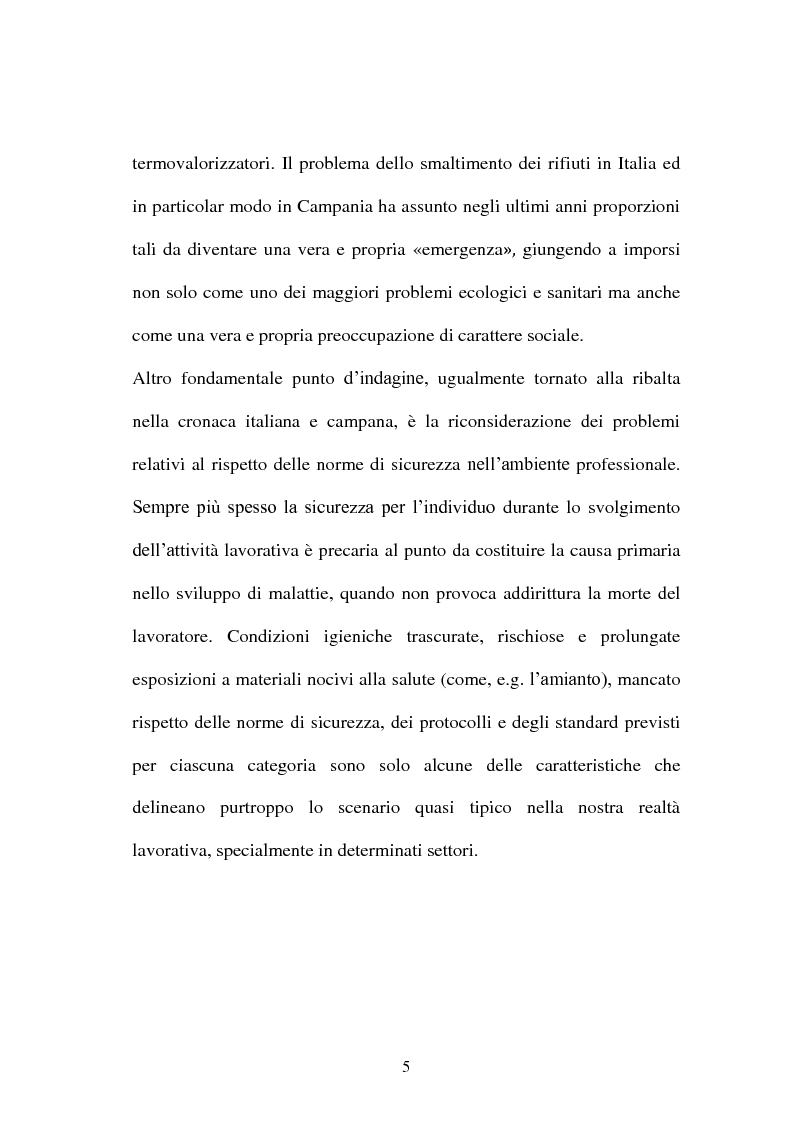 Anteprima della tesi: Soppravivenza e cause di morte in Campania e Provincia, Pagina 6
