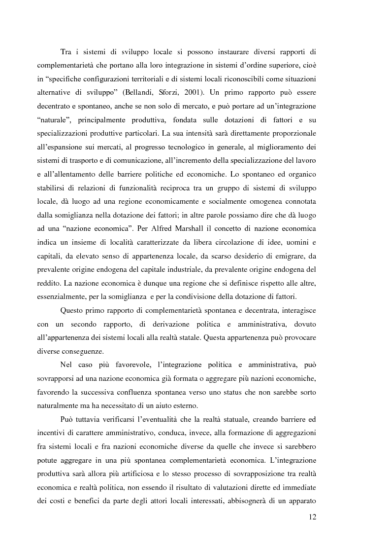 Anteprima della tesi: L’internazionalizzazione dei distretti industriali: il caso del tessile abbigliamento di Carpi, Pagina 10