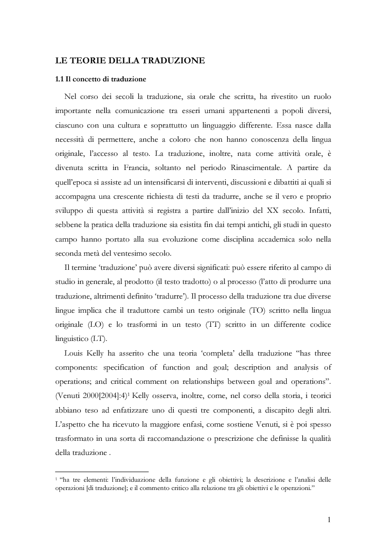 Anteprima della tesi: Scienza della traduzione e arte del doppiaggio. Analisi contrastiva dell’adattamento italiano per la pellicola “Los abrazos rotos” di Pedro Almodóvar, Pagina 5