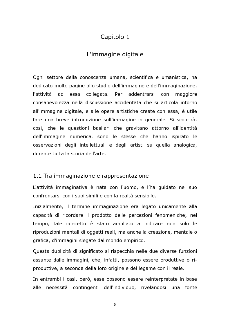 Anteprima della tesi: L'animazione digitale: storia, linguaggi, tecniche, Pagina 8