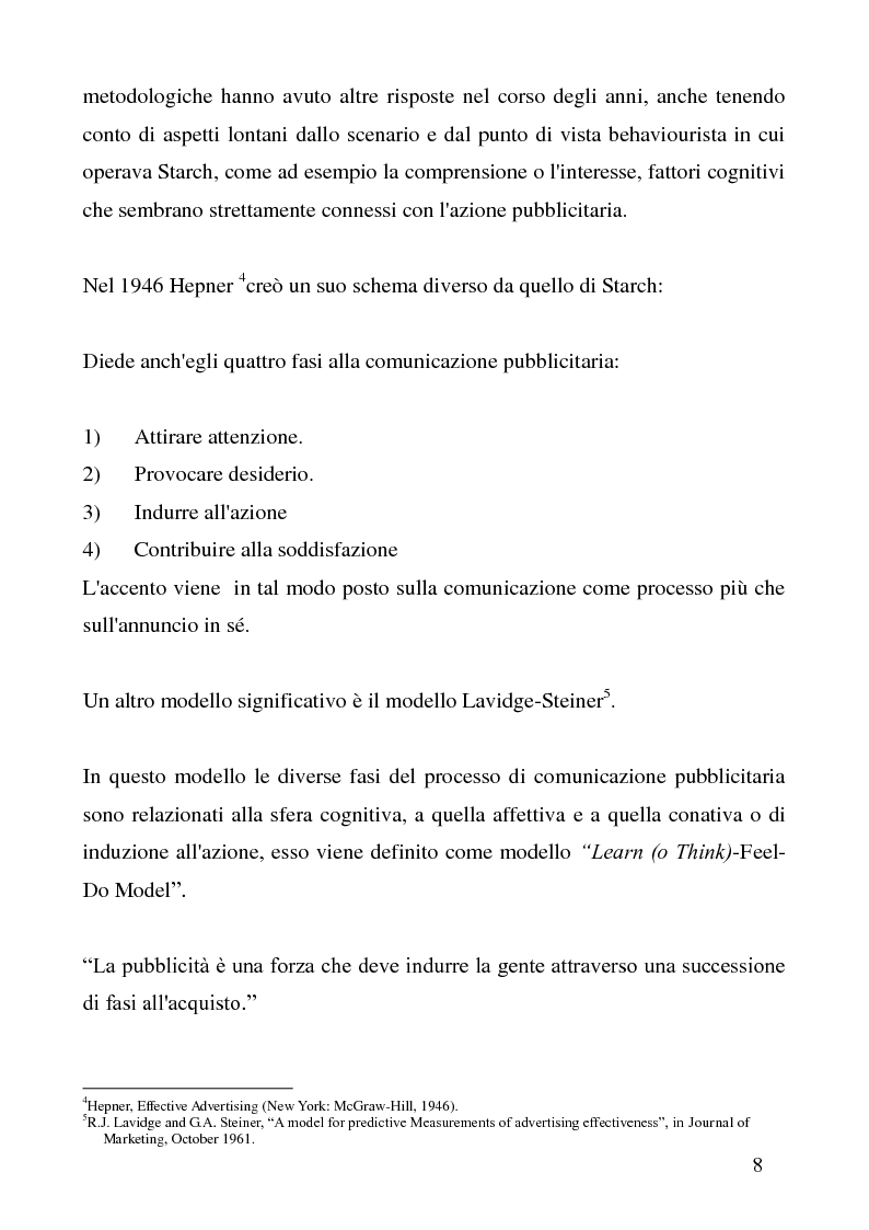 Anteprima della tesi: Presupposizione e Pubblicità, Pagina 5