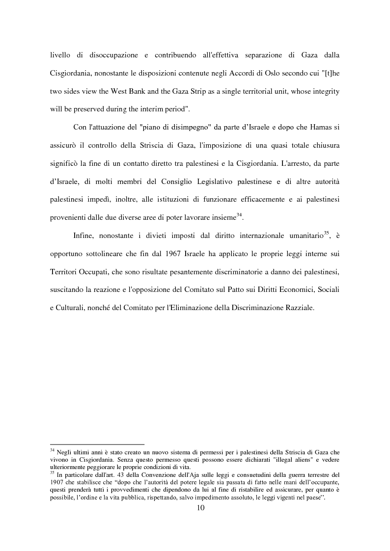 Anteprima della tesi: Il Conflitto di Gaza nel Diritto Internazionale, Pagina 11