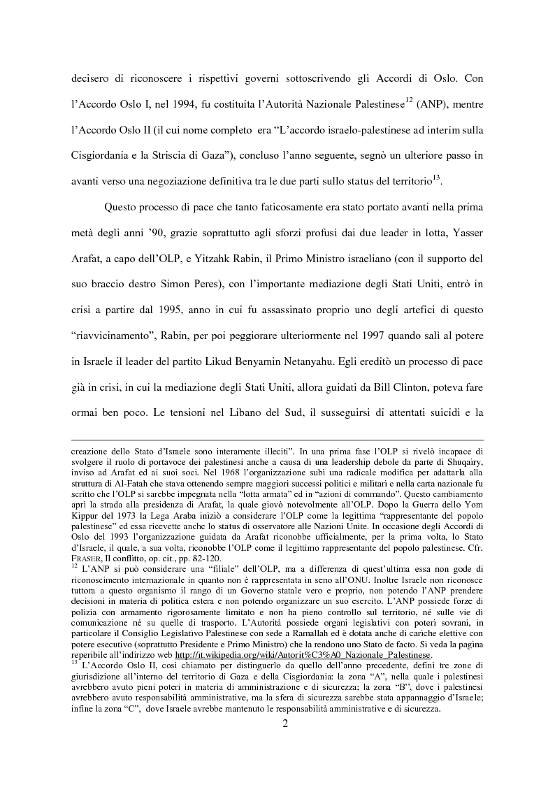 Anteprima della tesi: Il Conflitto di Gaza nel Diritto Internazionale, Pagina 3