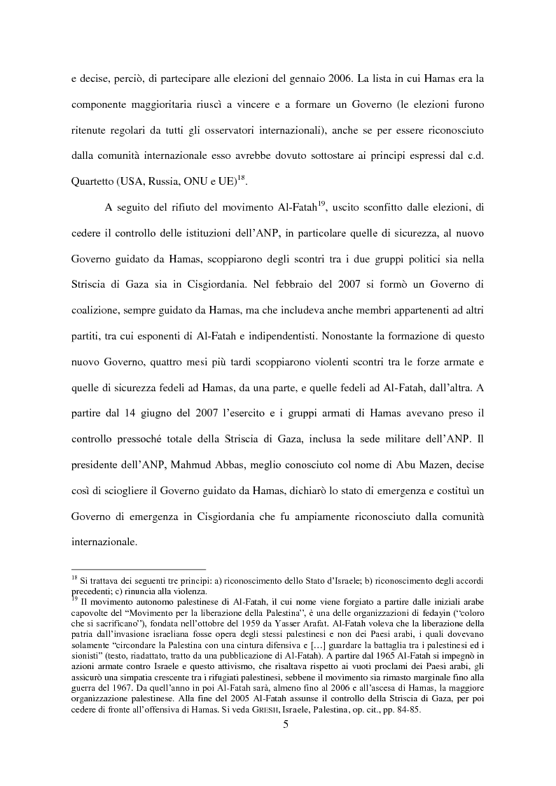 Anteprima della tesi: Il Conflitto di Gaza nel Diritto Internazionale, Pagina 6