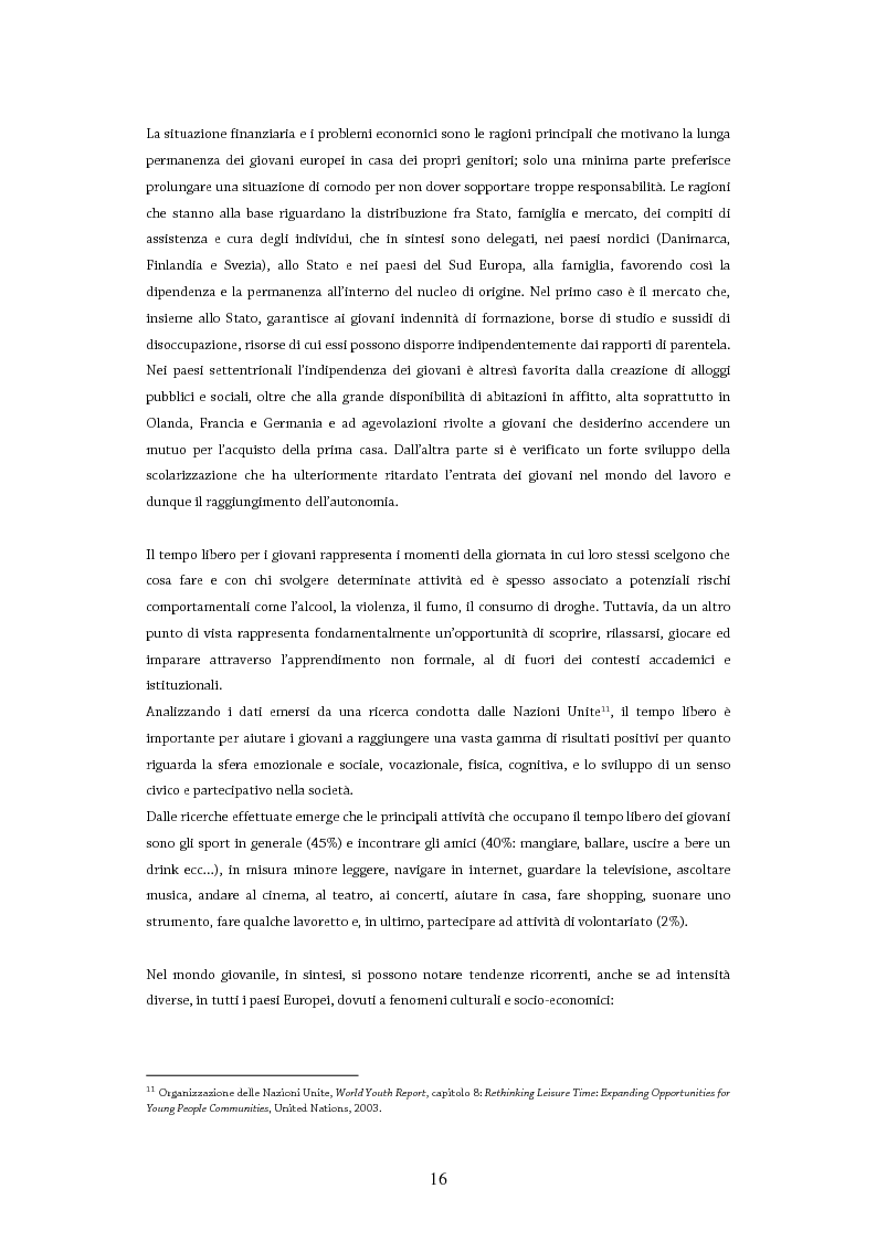 Anteprima della tesi: Giovani in Europa, giovani per l’Europa attraverso il programma Youth in Action 2007-2013: il ruolo del volontariato e dell’educazione non formale nell’integrazione europea, Pagina 11