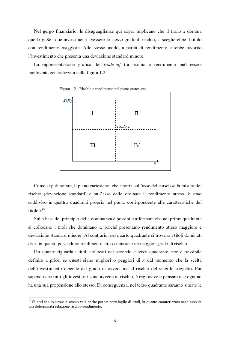 Anteprima della tesi: Scomposizione di portafogli finanziari e replica attraverso Exchange Traded Funds, Pagina 7