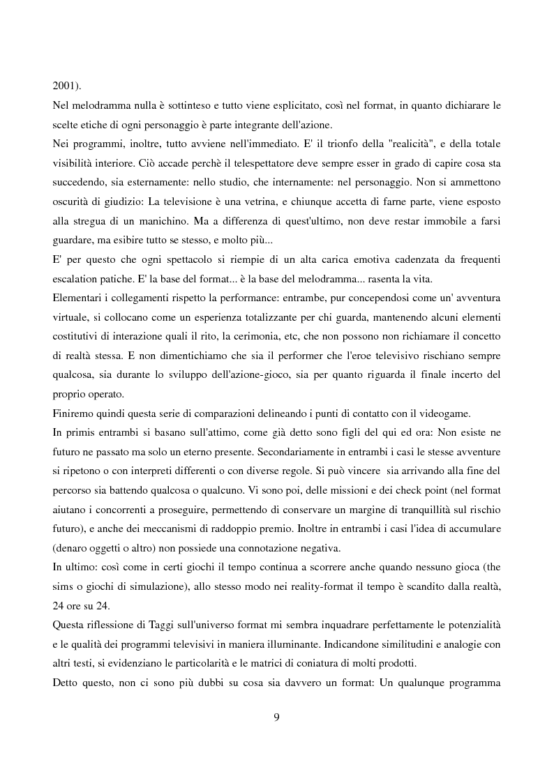 Anteprima della tesi: L'evoluzione del format: dalla televisione generalista alla web tv, Pagina 7