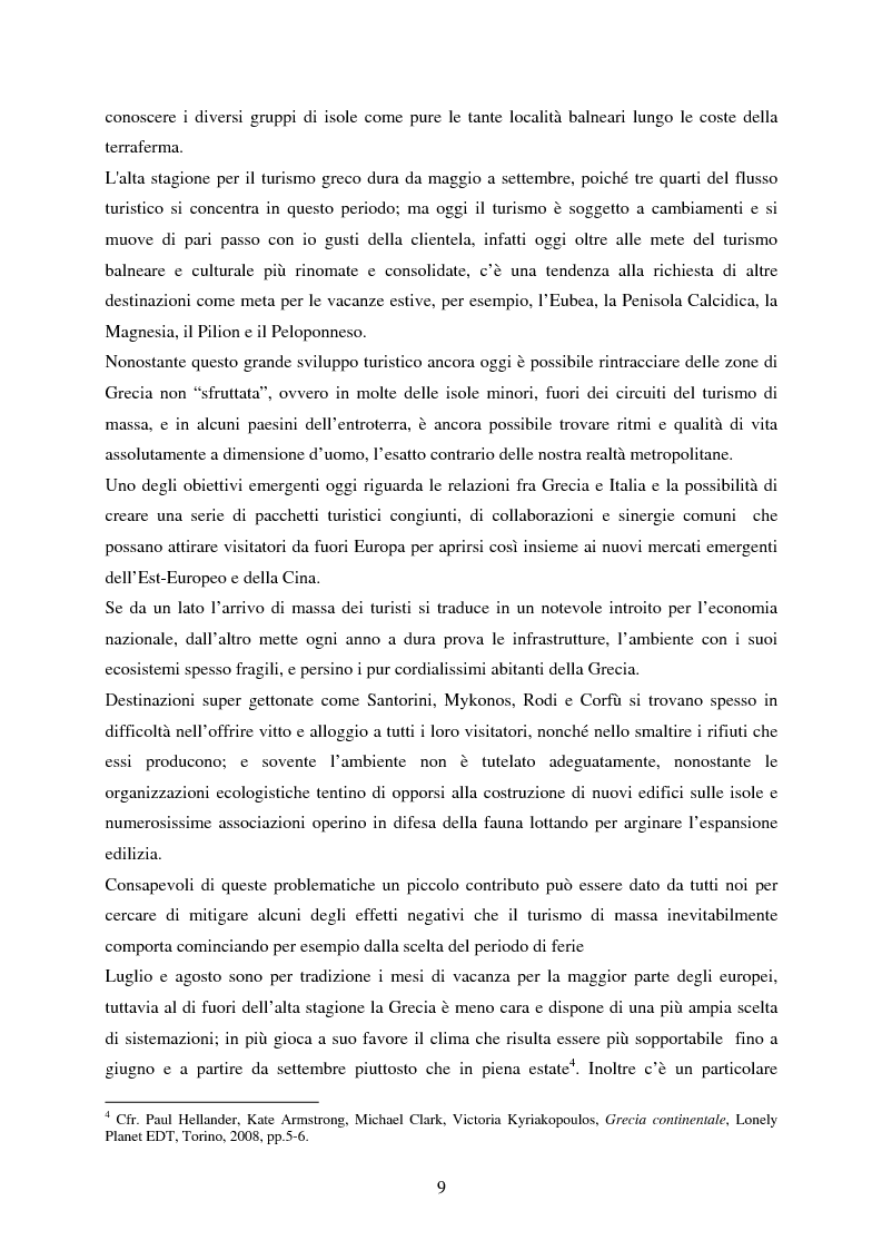 Anteprima della tesi: La rappresentazione della Grecia nel cinema, Pagina 7