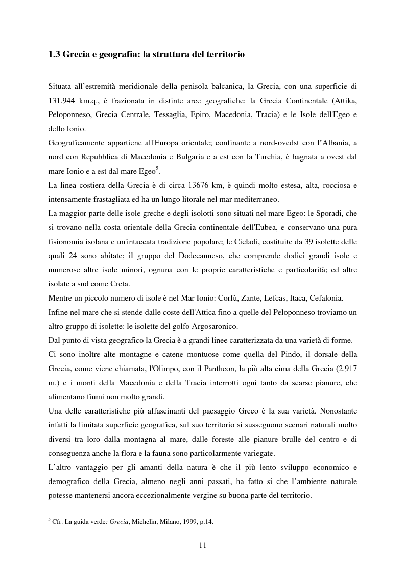 Anteprima della tesi: La rappresentazione della Grecia nel cinema, Pagina 9