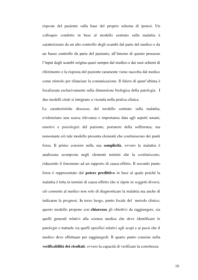 Anteprima della tesi: Modelli teorici e strumenti di analisi della relazione medico-paziente: una proposta di applicazione pratica., Pagina 13