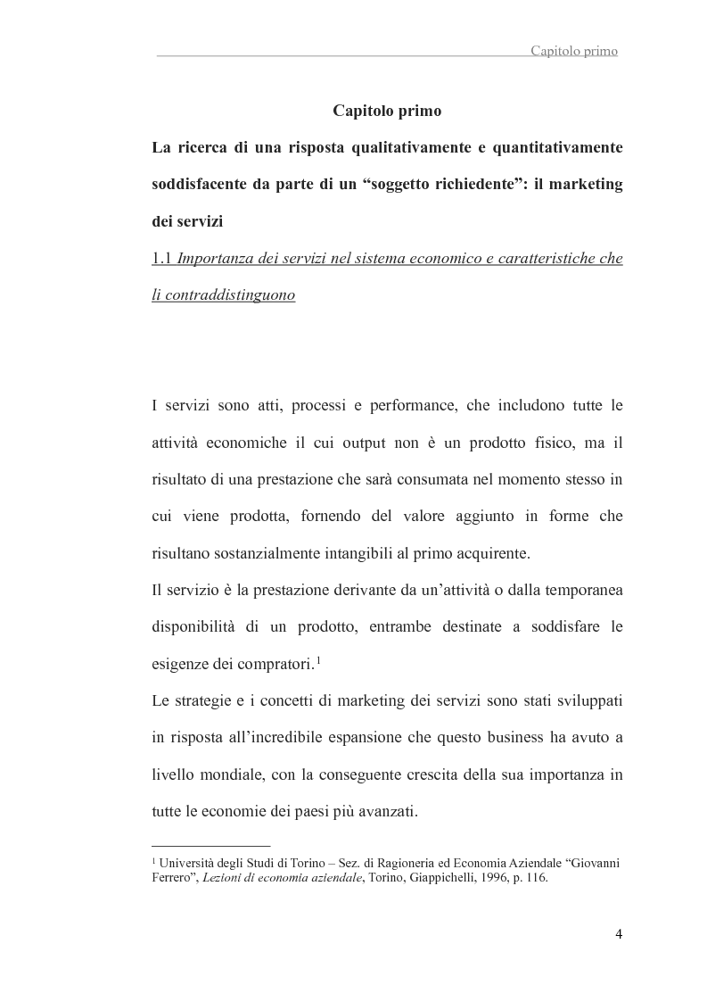 Anteprima della tesi: L'attività di una emittente televisiva e la soddisfazione del cliente, Pagina 5