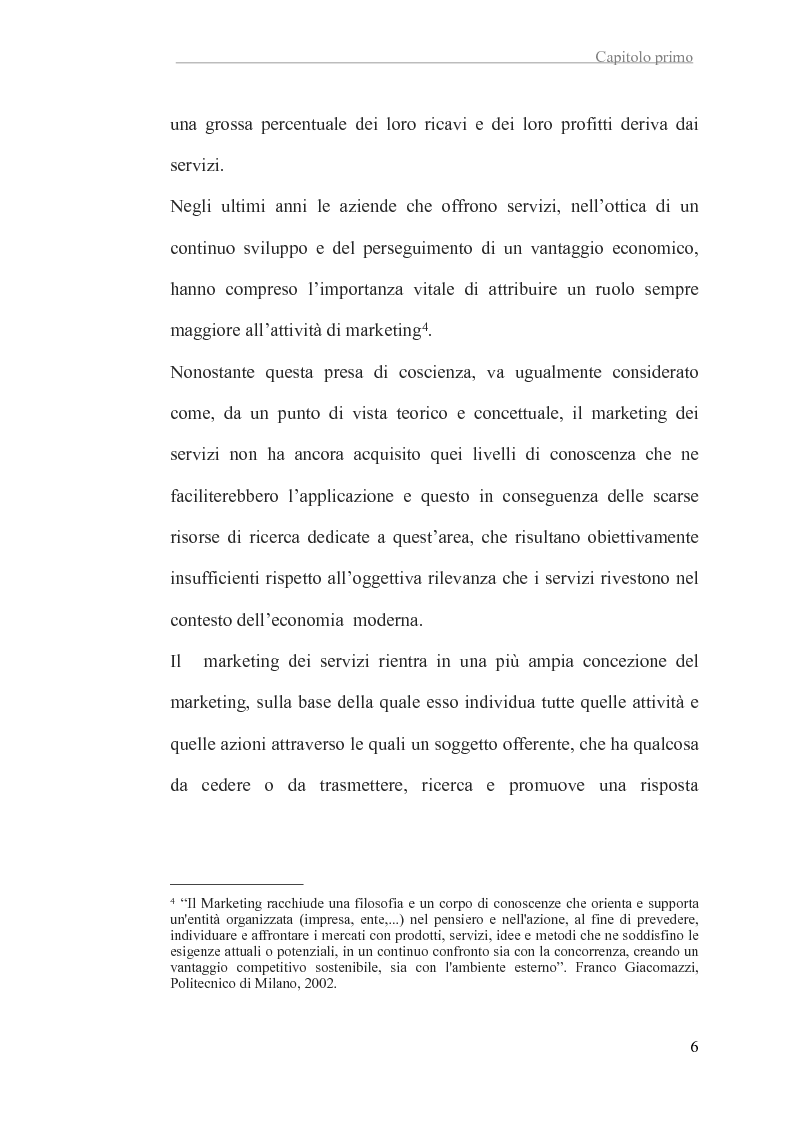 Anteprima della tesi: L'attività di una emittente televisiva e la soddisfazione del cliente, Pagina 7