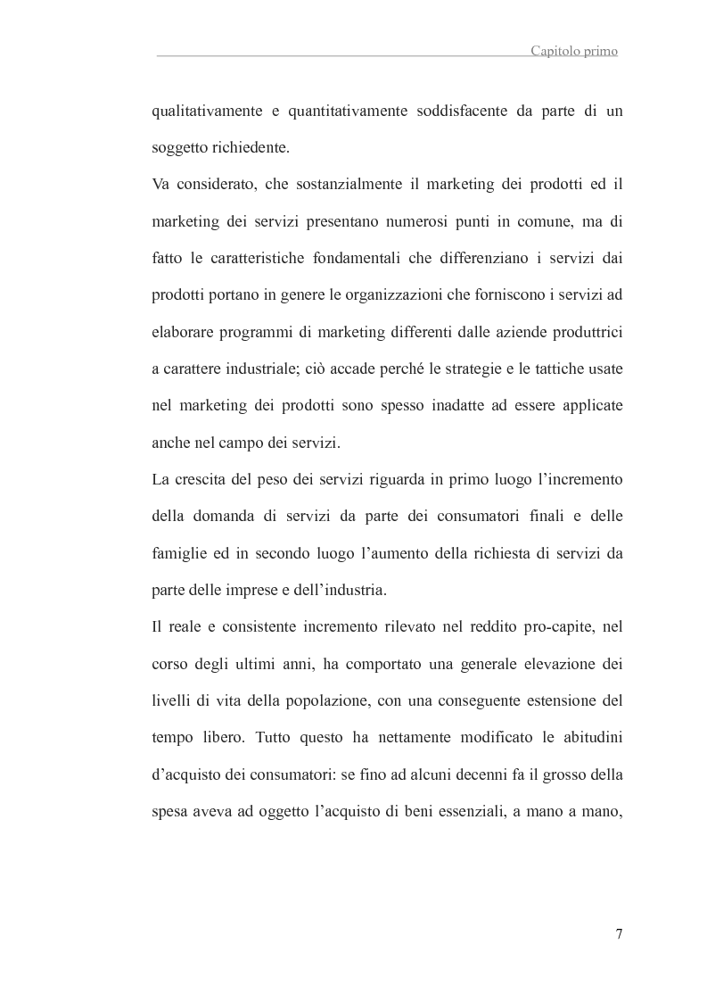 Anteprima della tesi: L'attività di una emittente televisiva e la soddisfazione del cliente, Pagina 8
