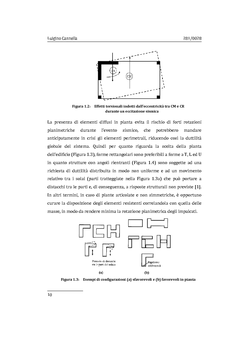 Anteprima della tesi: Applicazione comparata di metodologie per l'analisi sismica di strutture esistenti in cemento armato, Pagina 11