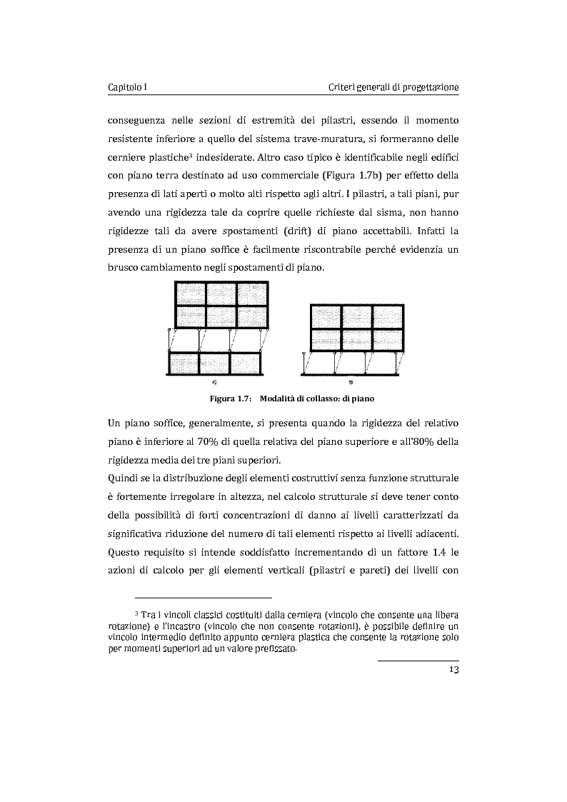 Anteprima della tesi: Applicazione comparata di metodologie per l'analisi sismica di strutture esistenti in cemento armato, Pagina 14