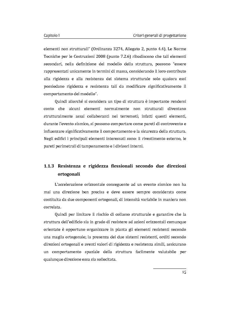 Anteprima della tesi: Applicazione comparata di metodologie per l'analisi sismica di strutture esistenti in cemento armato, Pagina 16