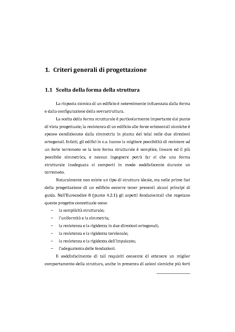 Anteprima della tesi: Applicazione comparata di metodologie per l'analisi sismica di strutture esistenti in cemento armato, Pagina 8