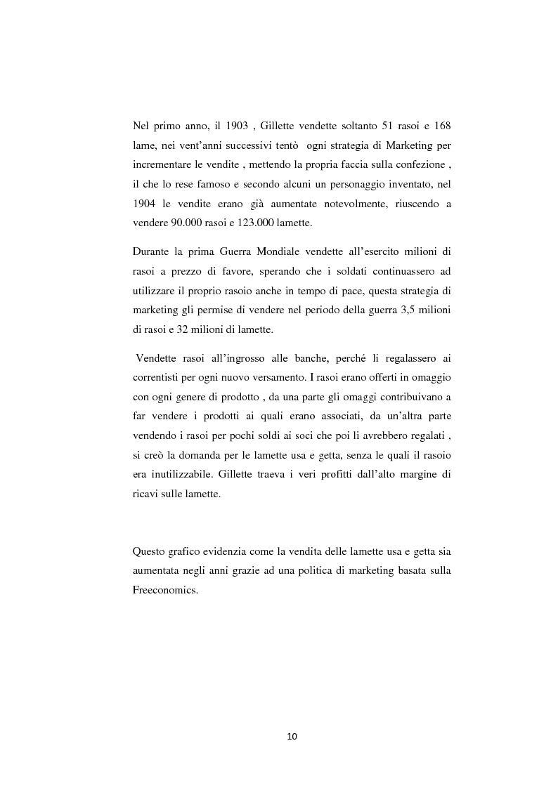 Anteprima della tesi: Il nuovo fenomeno della Freeconomics e l'impatto sulle politiche di Marketing, Pagina 7