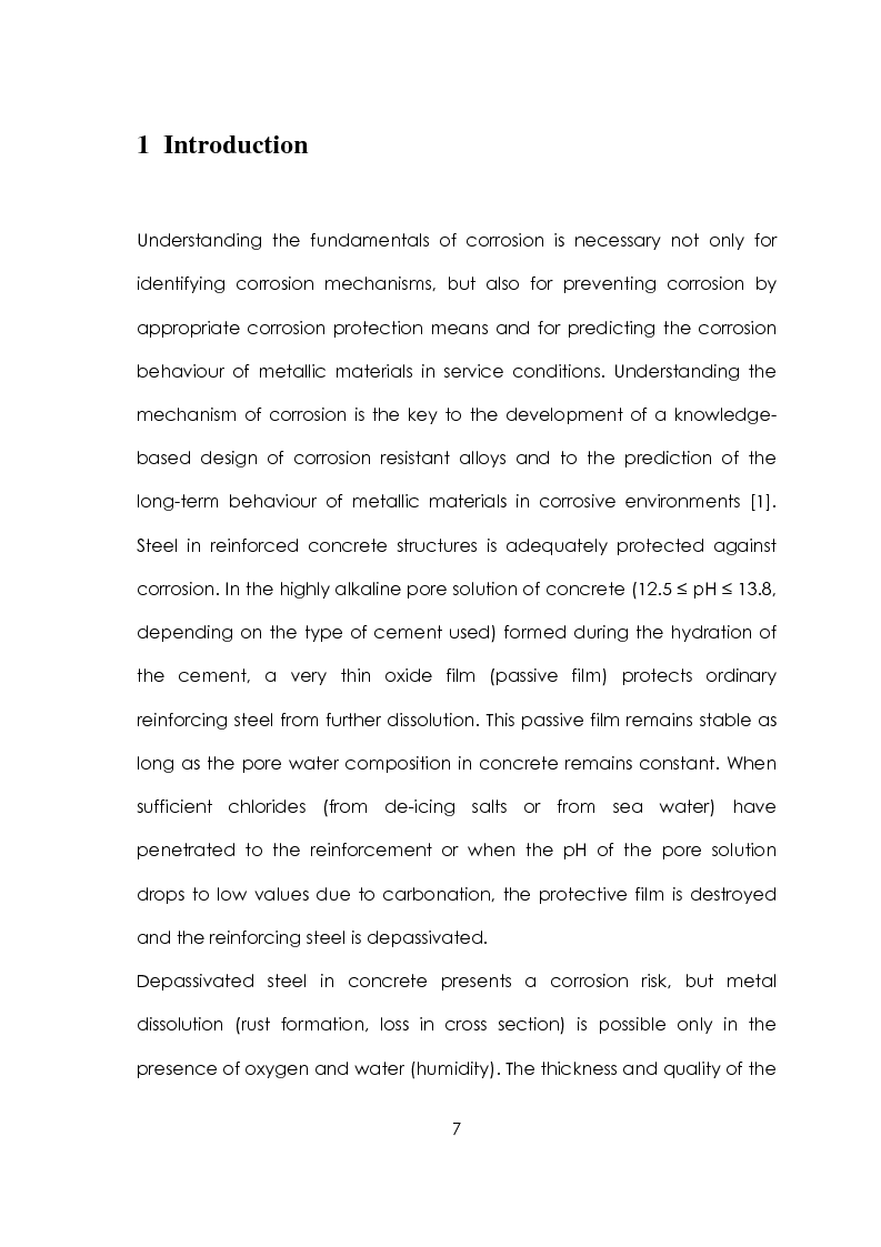 Anteprima della tesi: Corrosion resistance of new nickel free stainless steel inalkaline solutions containing chloride ions, Pagina 4