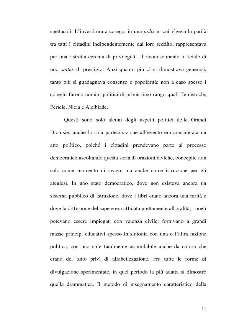 Anteprima della tesi: La scelta tragica e la concezione della colpa: il mito di Edipo e l’Agamennone di Eschilo., Pagina 11