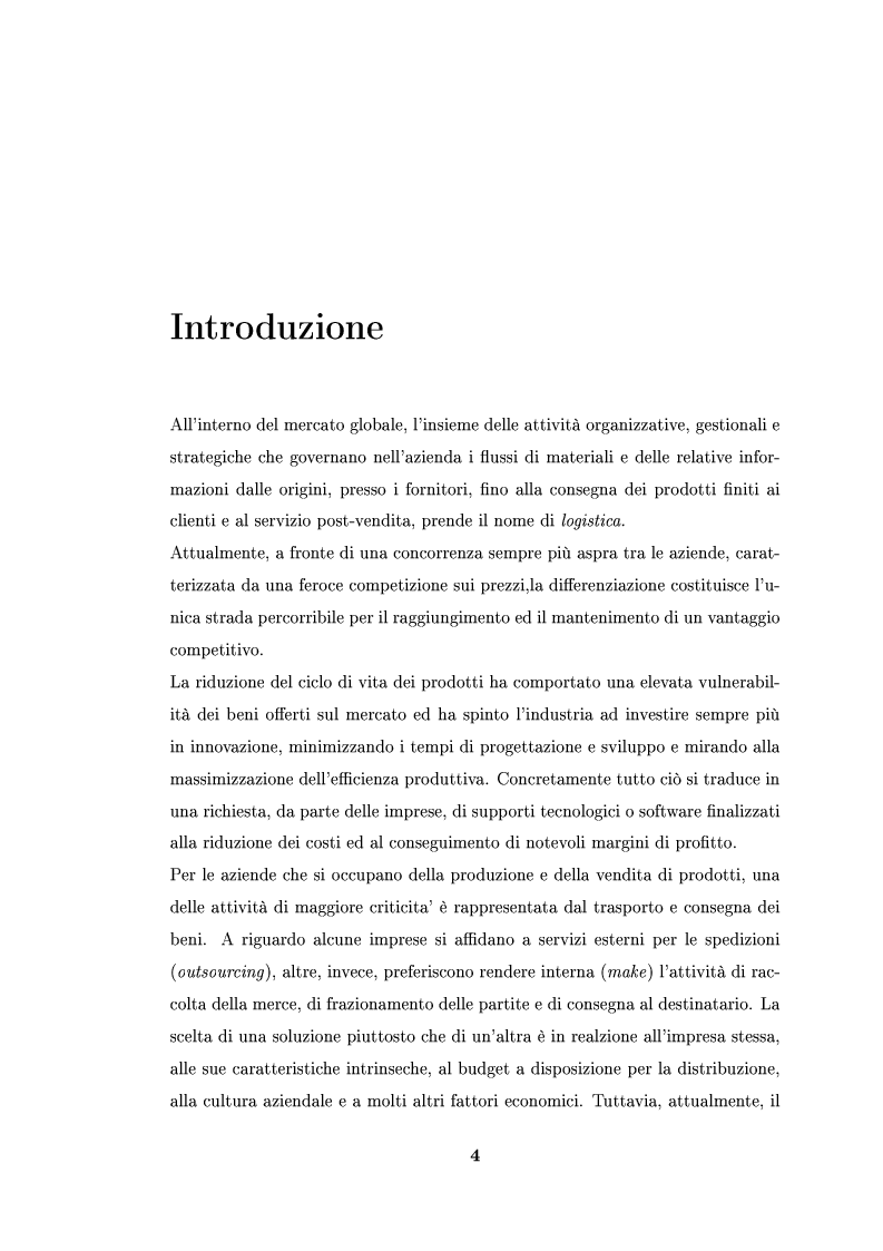 Anteprima della tesi: Modelli ed algoritmi per un problema di pallet loading, Pagina 2