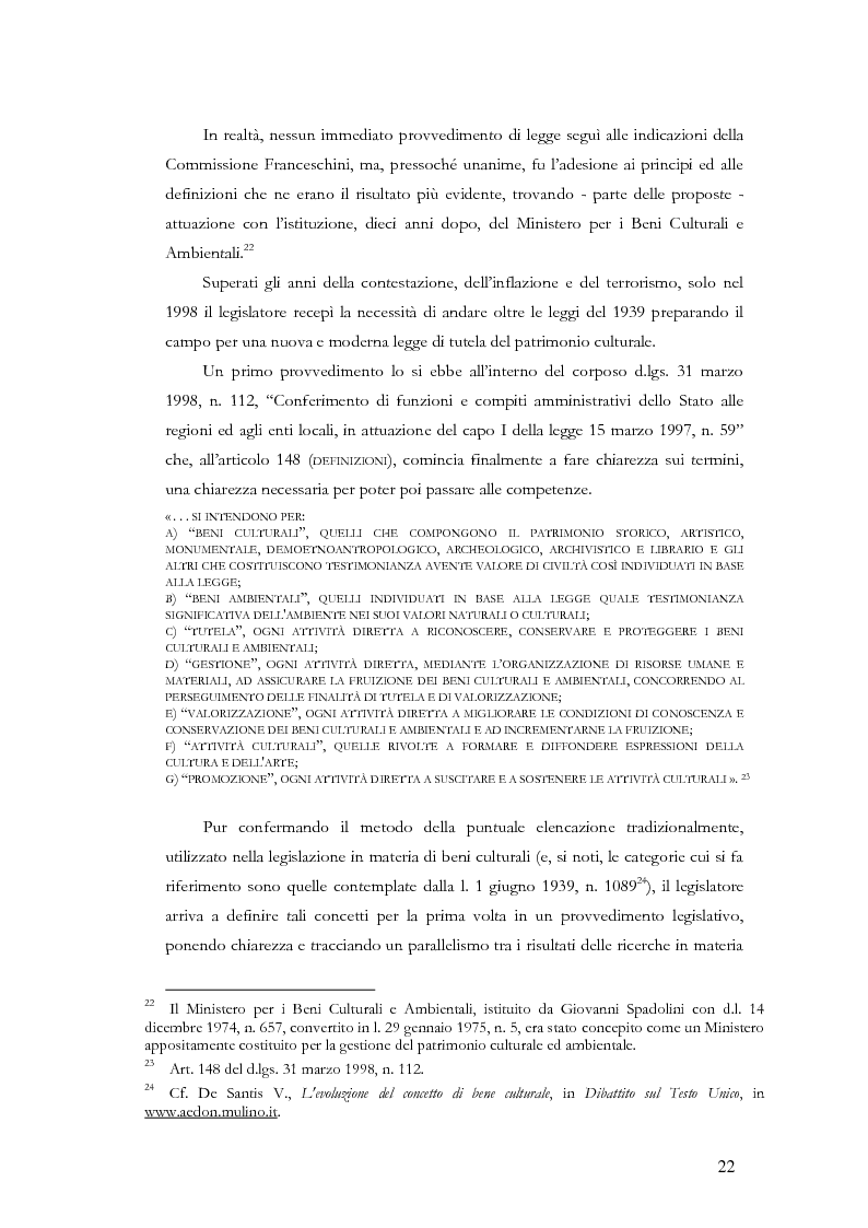 Anteprima della tesi: Il sistema museale in Italia e in Francia: un’analisi giuridica comparata, Pagina 15