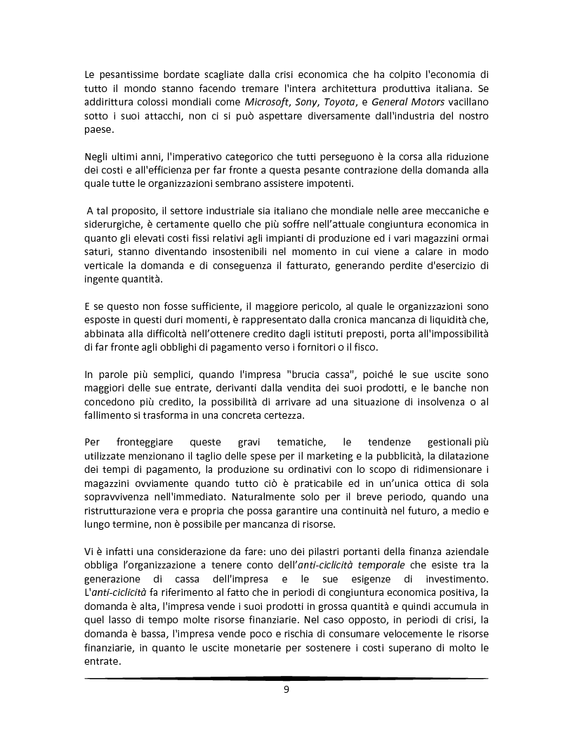 Anteprima della tesi: La motivazione come leva strategica dopo una riorganizzazione aziendale, Pagina 5
