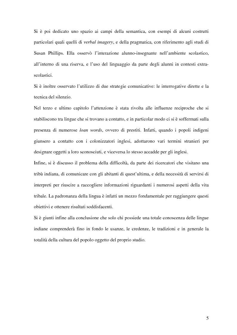 Anteprima della tesi: American Indian English: storia e caratteristiche, Pagina 8