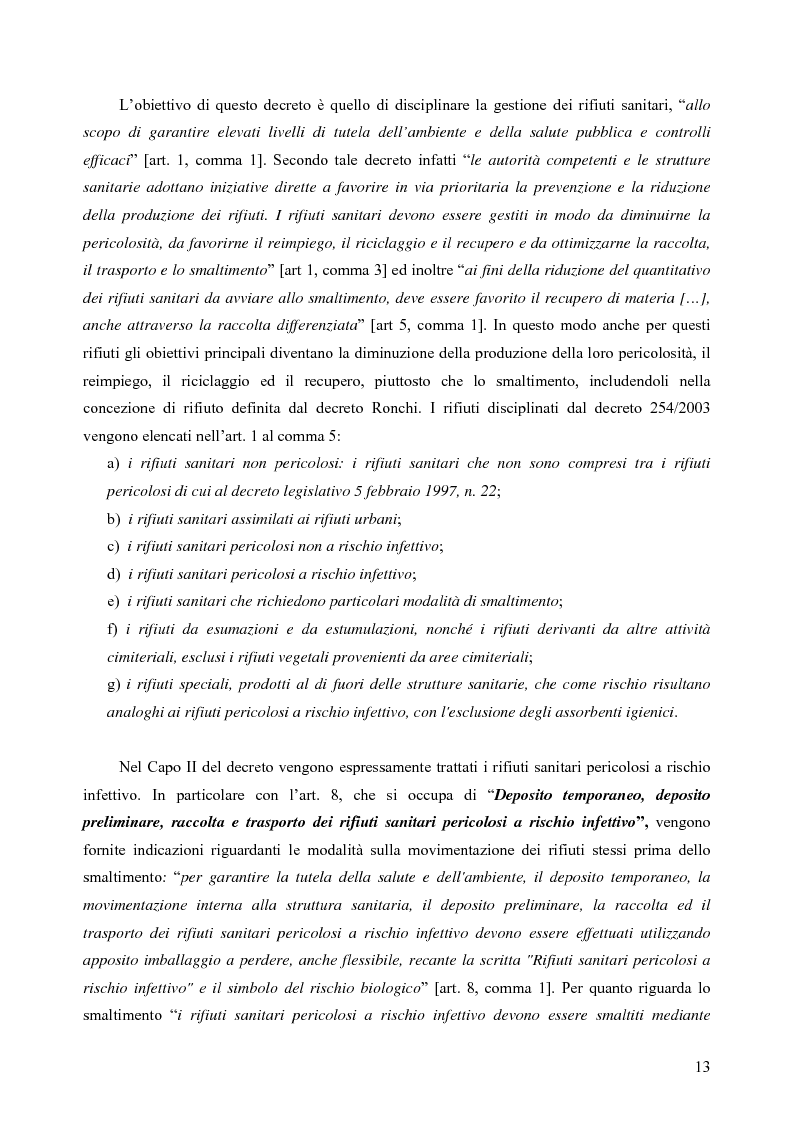 Anteprima della tesi: Rilevamento apparecchiature e consumi elettrici dell'impianto di incenerimento rifiuti sanitari di Roma, Pagina 8